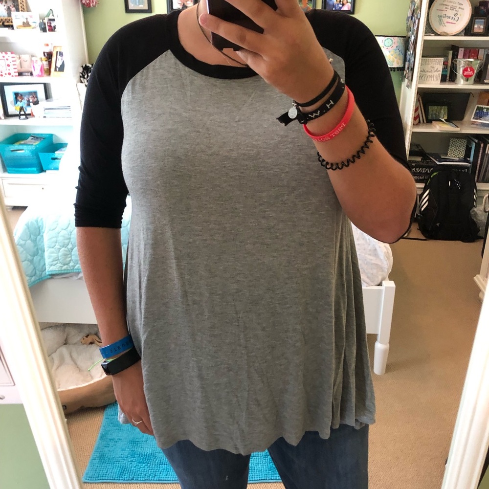 Baseball Tee style tunic